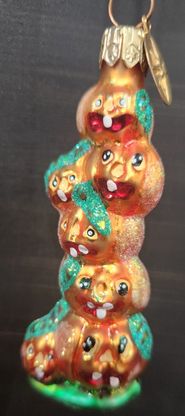 Christopher Radko "Stack O Lanterns" ornament